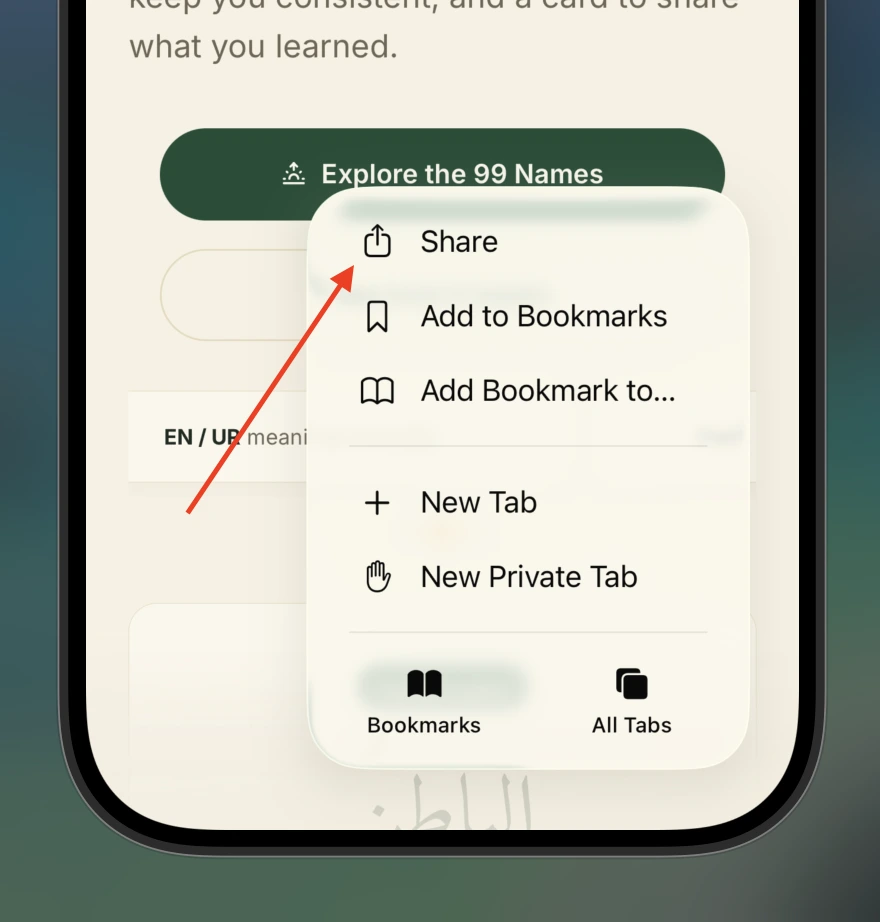 Tap Share